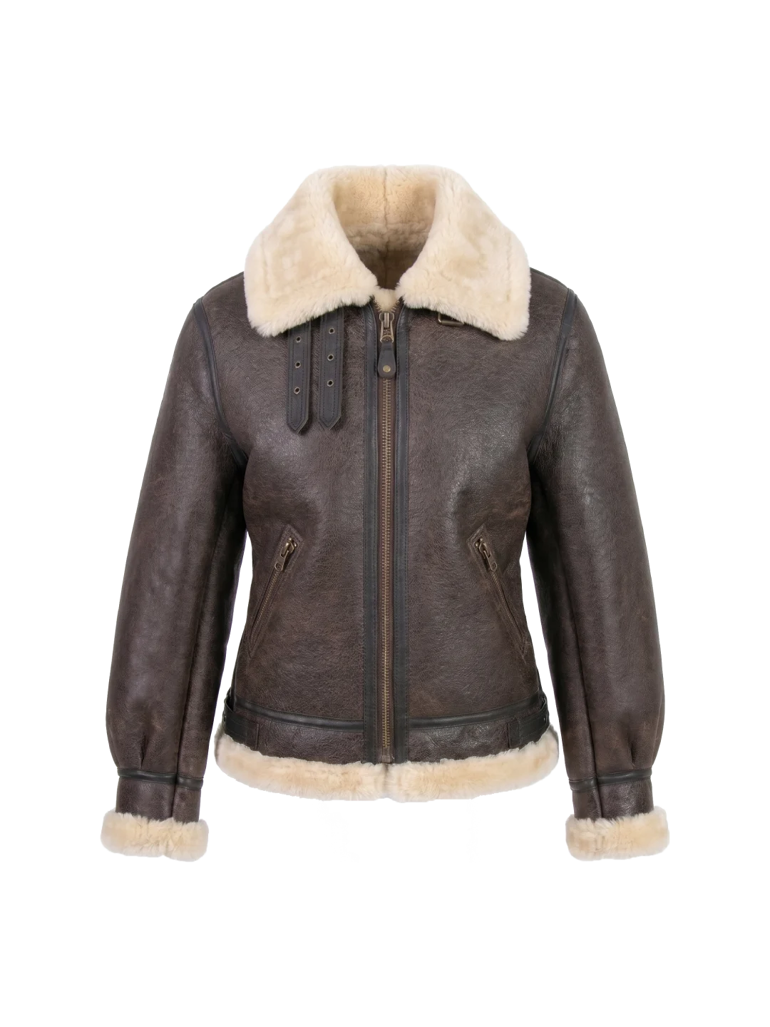 Alpine Frost B-3 Shearling Bomber Jacket (Women's)