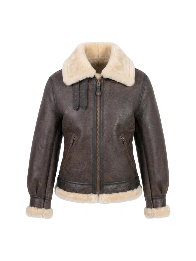 Alpine Frost B-3 Shearling Bomber Jacket (Women’s)