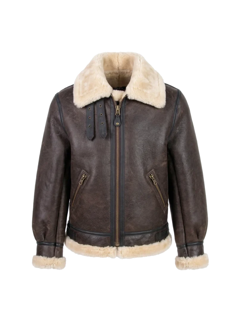 Arctic Flight B-3 Shearling Bomber Jacket