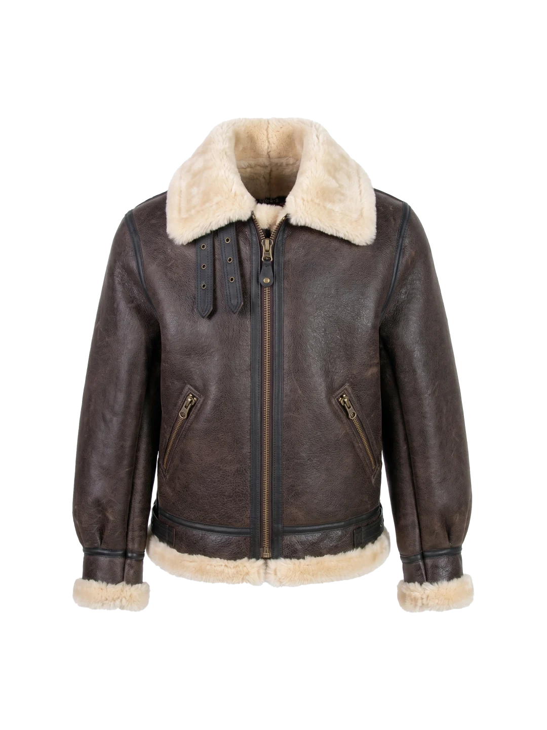 Arctic Flight B-3 Shearling Bomber Jacket