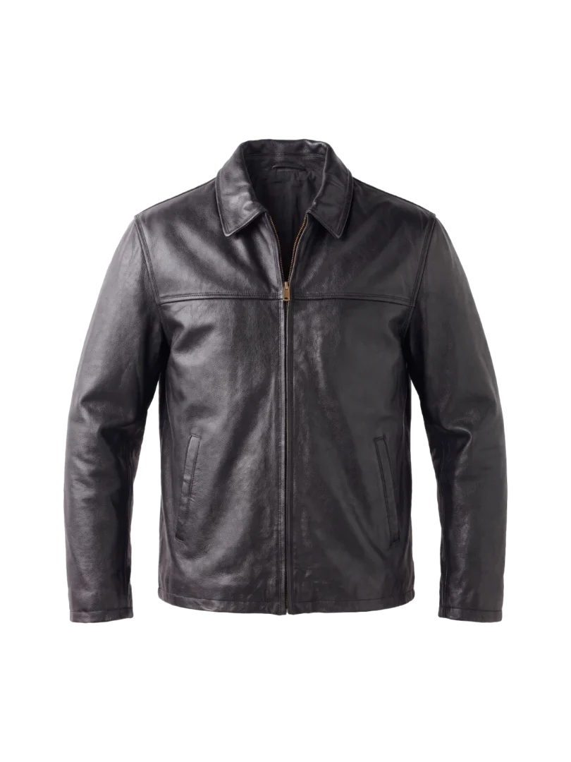 Ashford Classic Black Leather Jacket