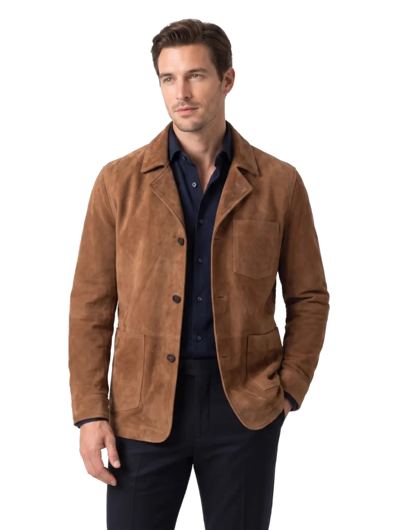 Camden Suede Chore Jacket