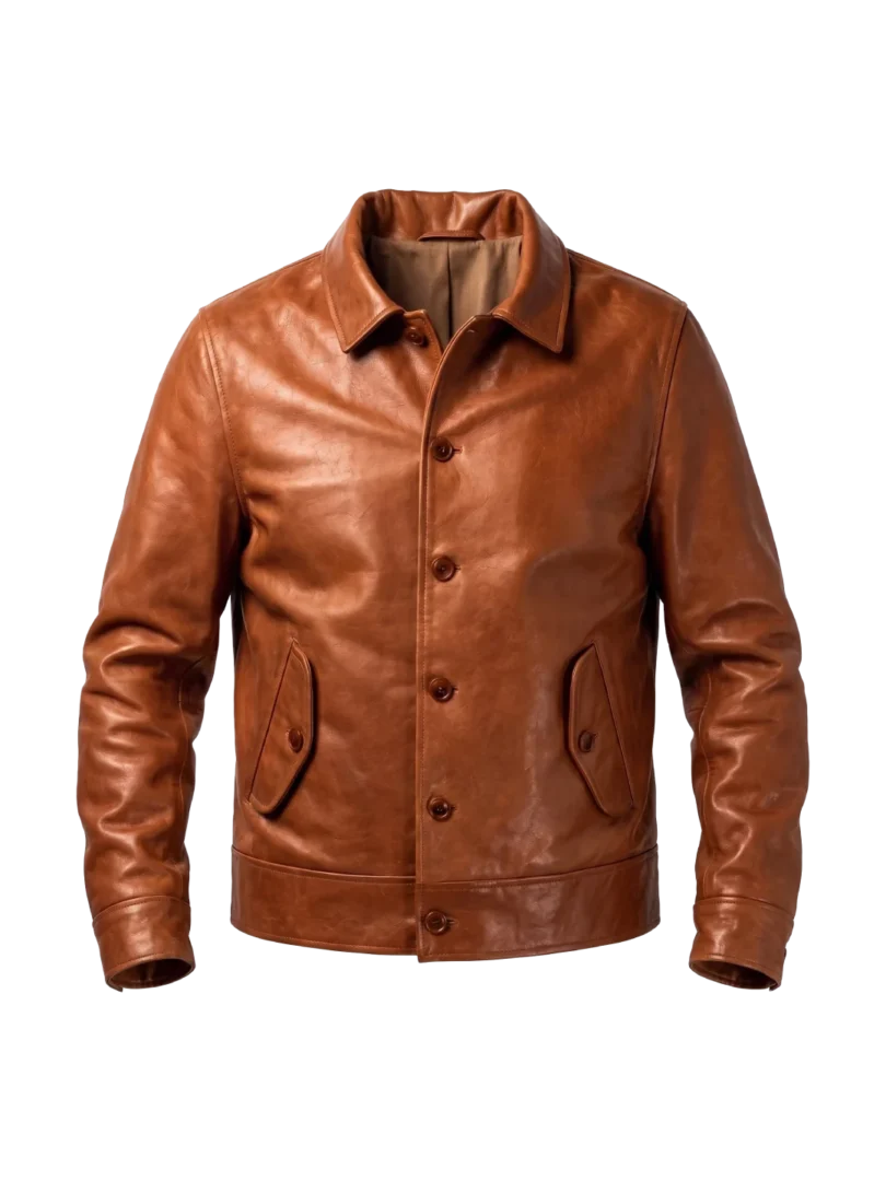 Cognac Trail Cowhide Field Jacket