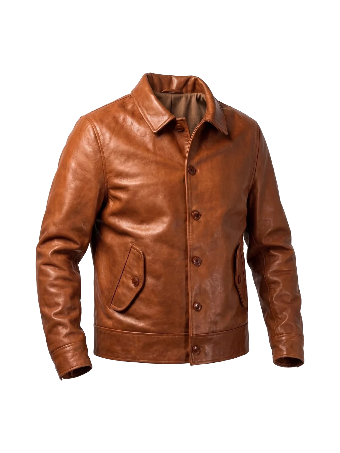 Cognac Trail Cowhide Field Jacket