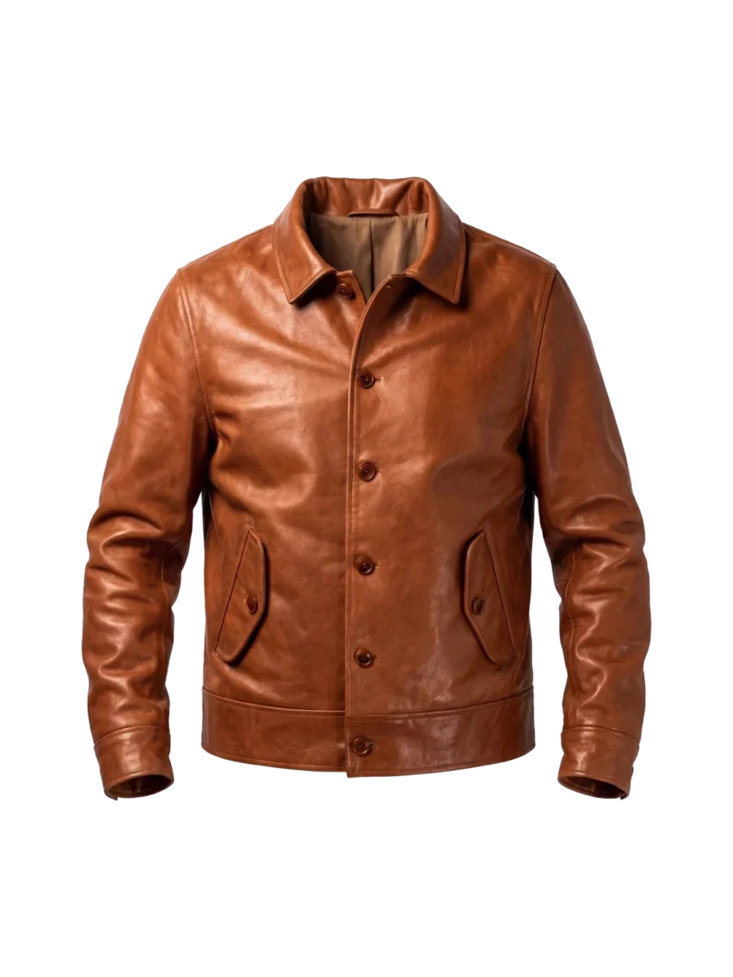 Cognac Trail Cowhide Field Jacket