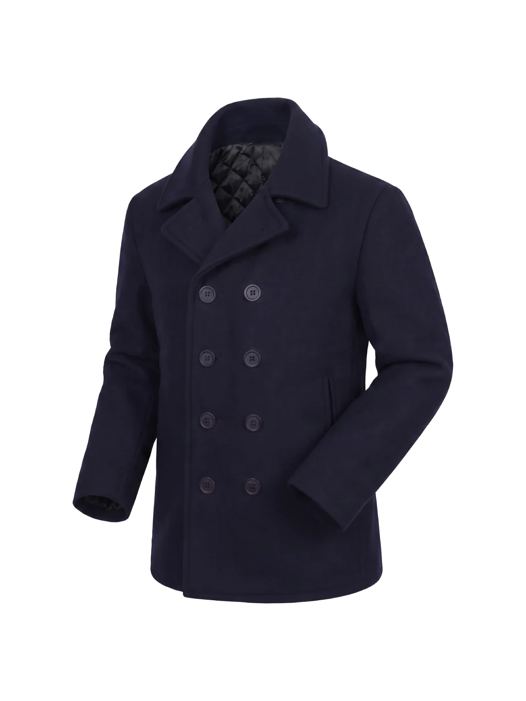 Harbor Point Navy Wool Pea Coat