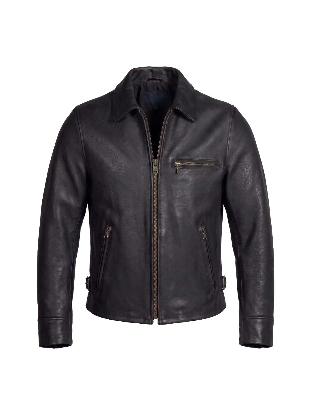 Onyx Cowhide Rider Jacket