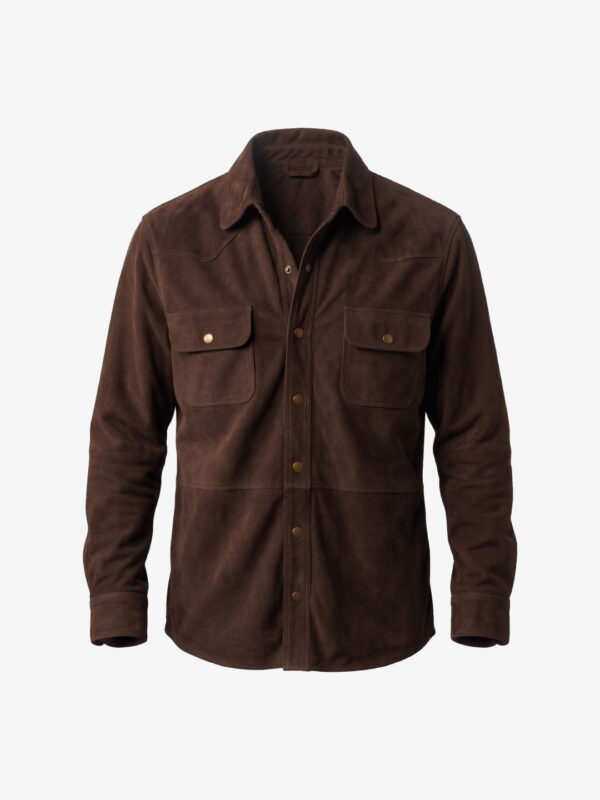 Ridgeline Western Suede Shirt Jacket
