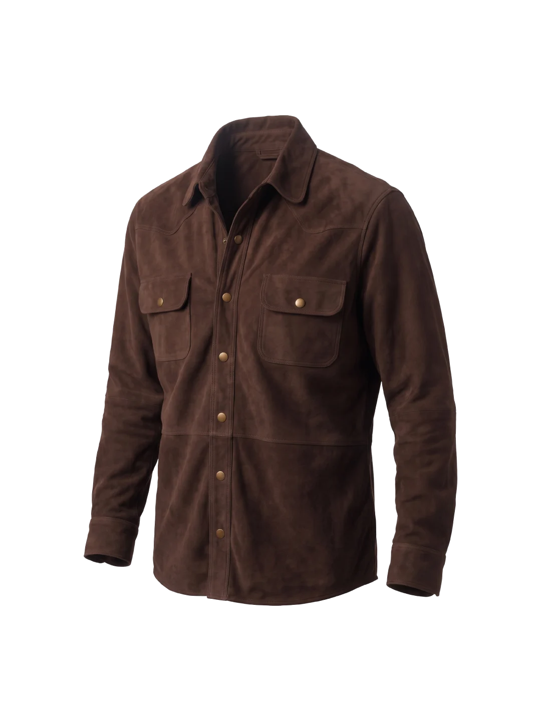 Ridgeline Western Suede Shirt Jacket