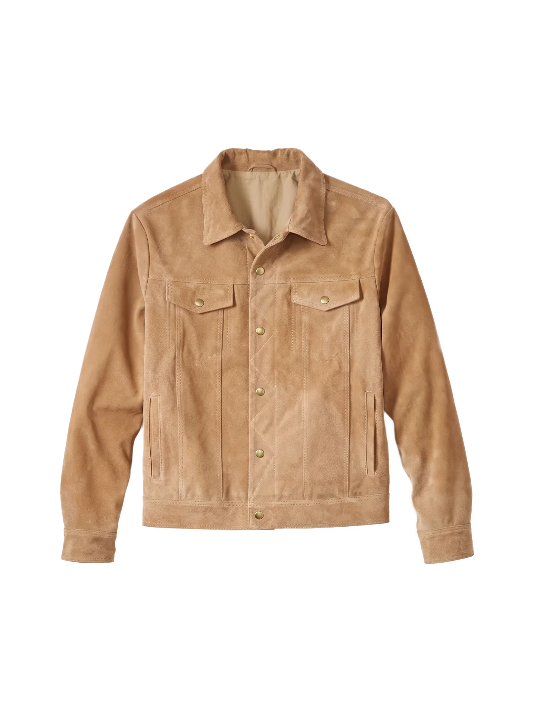 Sierra Suede Trucker Jacket