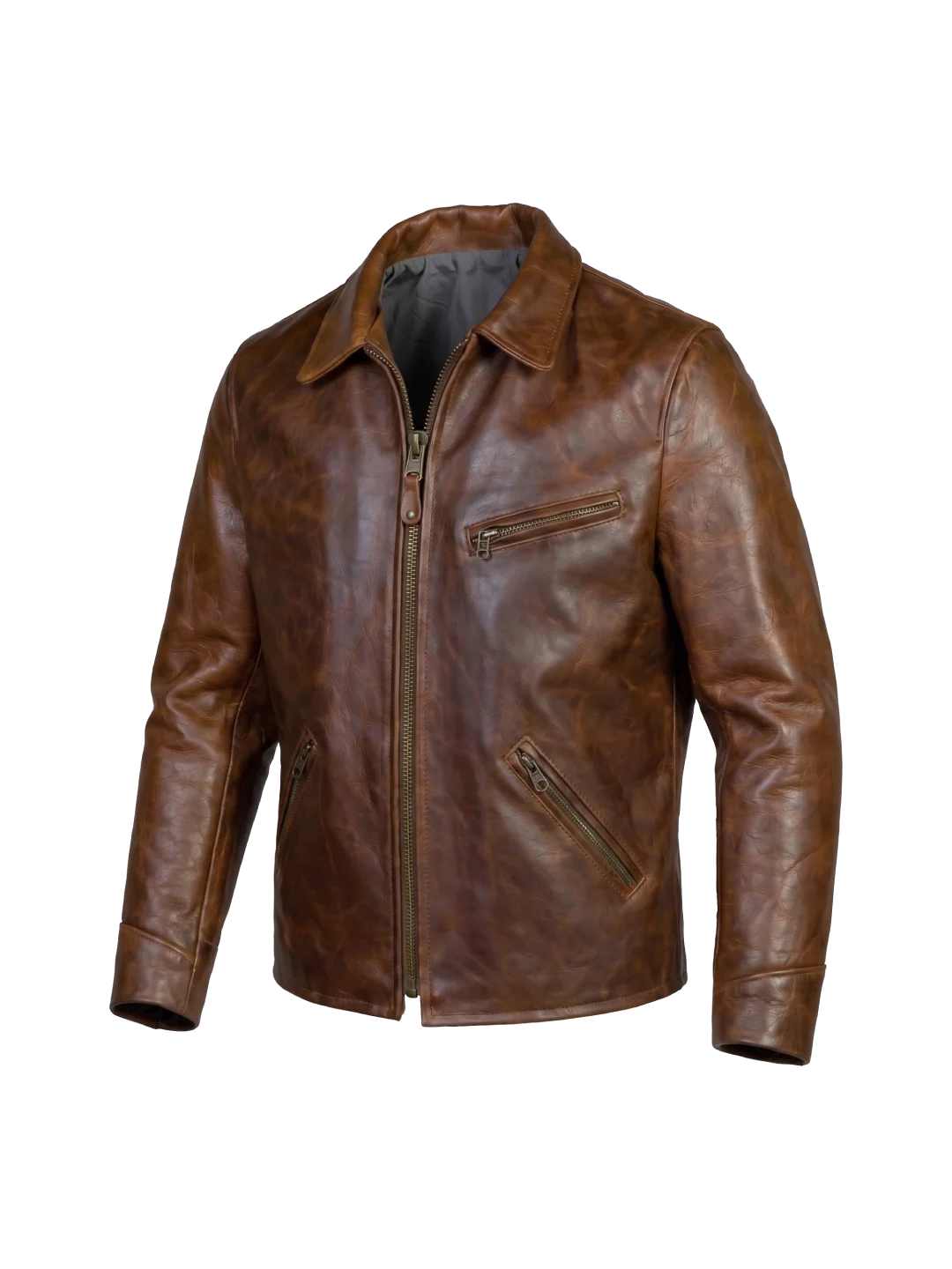 Sundance Vintage Cowhide Rider Jacket