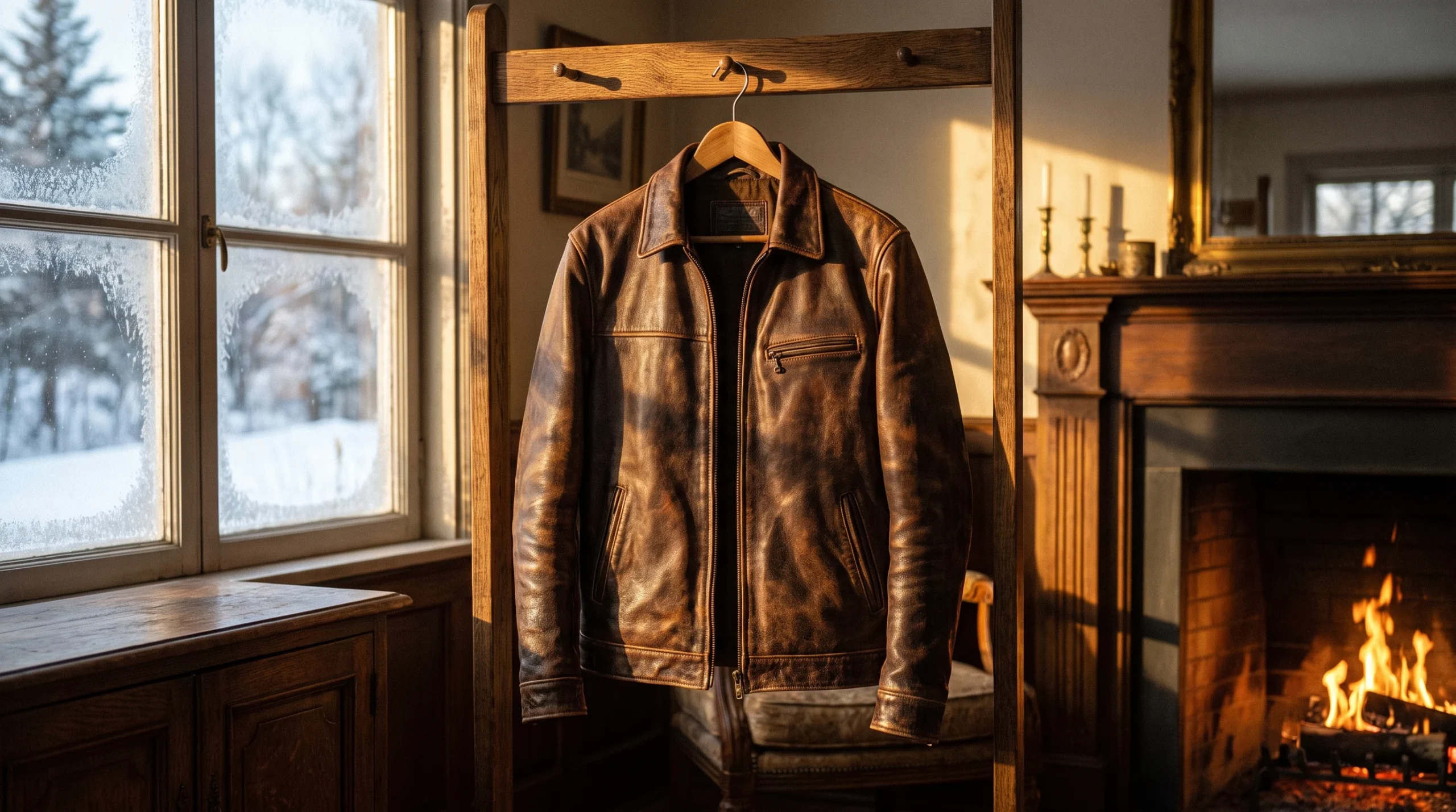 How to Care for a Leather Jacket This Winter