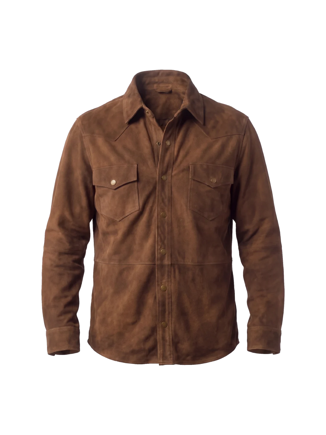 Timberline Suede Snap Overshirt