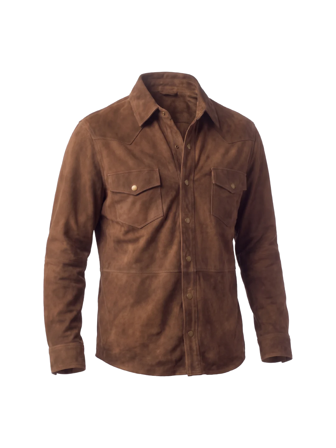 Timberline Suede Snap Overshirt