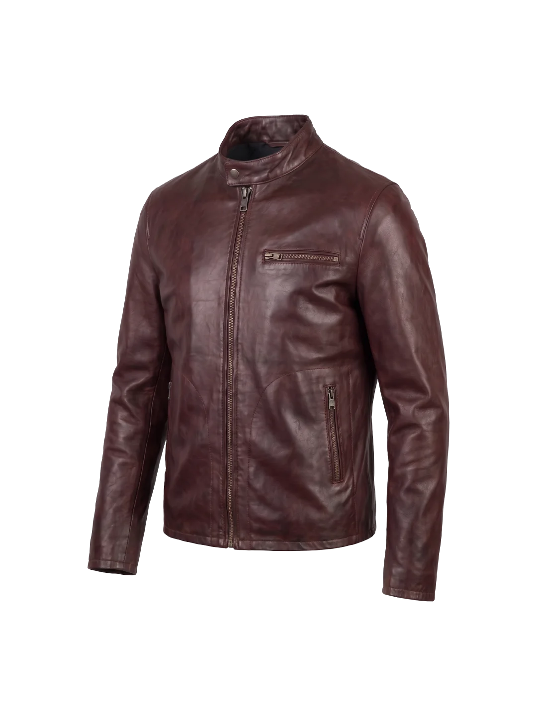 Wanderlust Semi-Aniline Café Racer Jacket