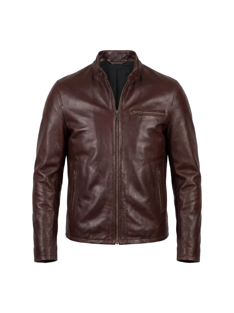 Wanderlust Semi-Aniline Café Racer Jacket