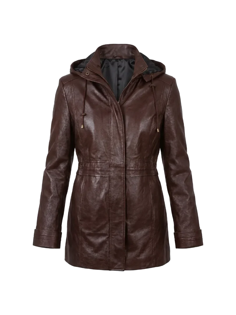 Highland Nappa Leather Hooded Parka (Women's)