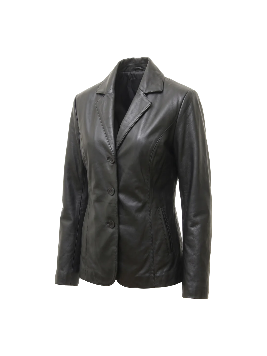 Raven Sheepskin Leather Coat (Women’s)
