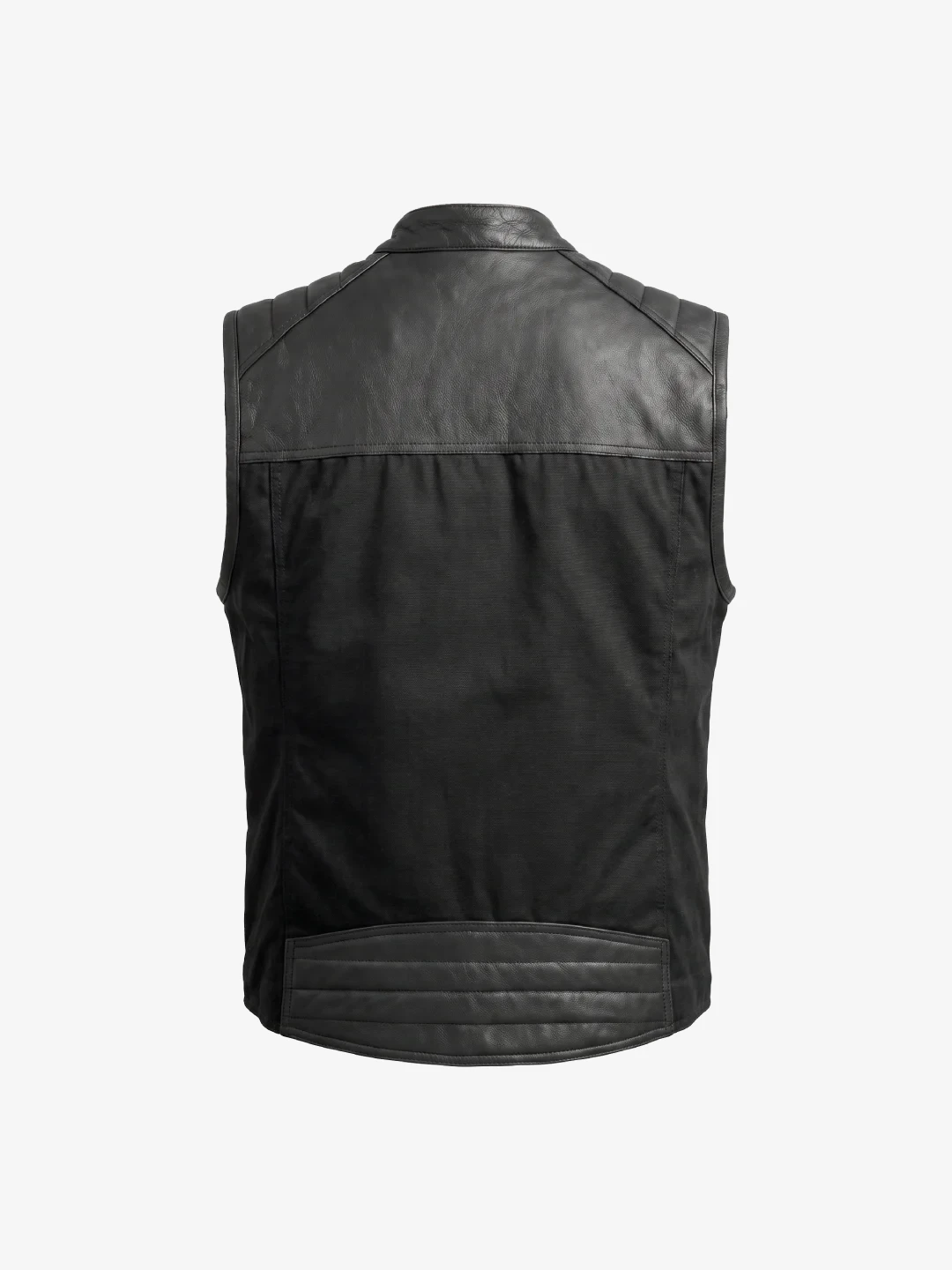 Outlaw Modular Leather-Canvas Riding Vest