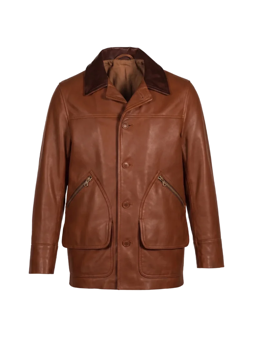 Timberline Cowhide Barn Coat