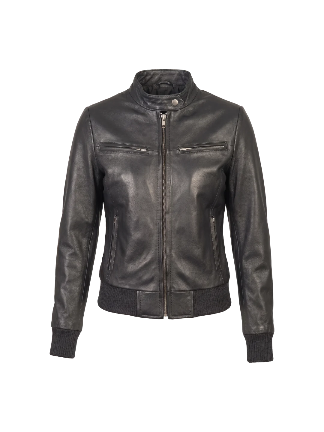 Vesper Sheepskin Leather Bomber (Women’s)