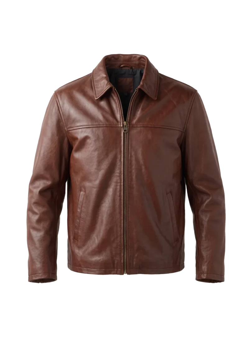 Ashford Classic Brown Leather Jacket