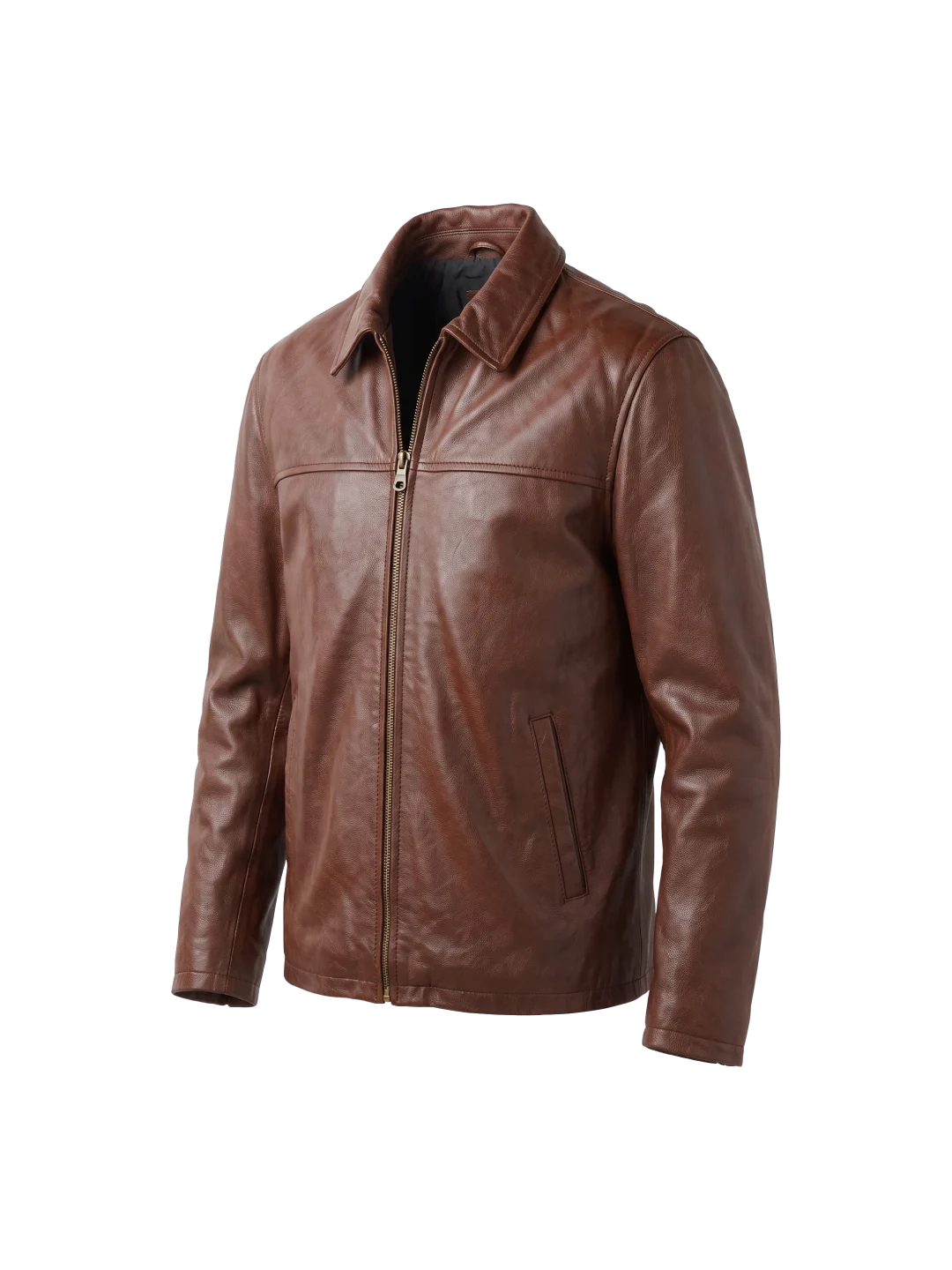 Ashford Classic Brown Leather Jacket