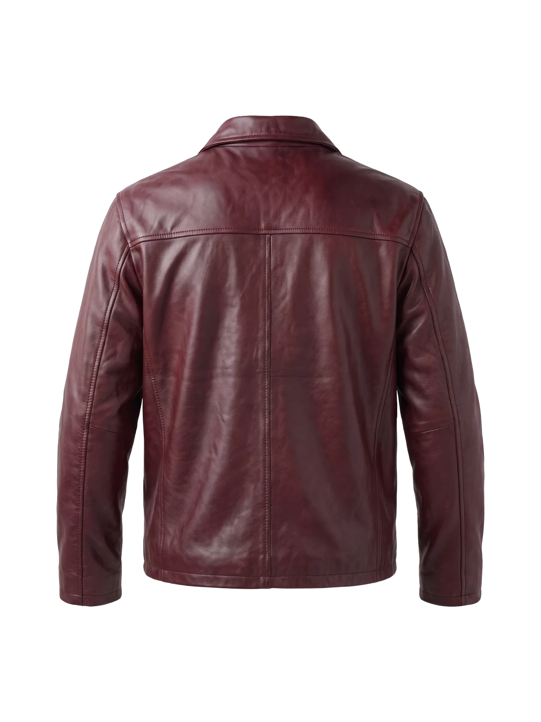 Ashford Classic Burgundy Leather Jacket