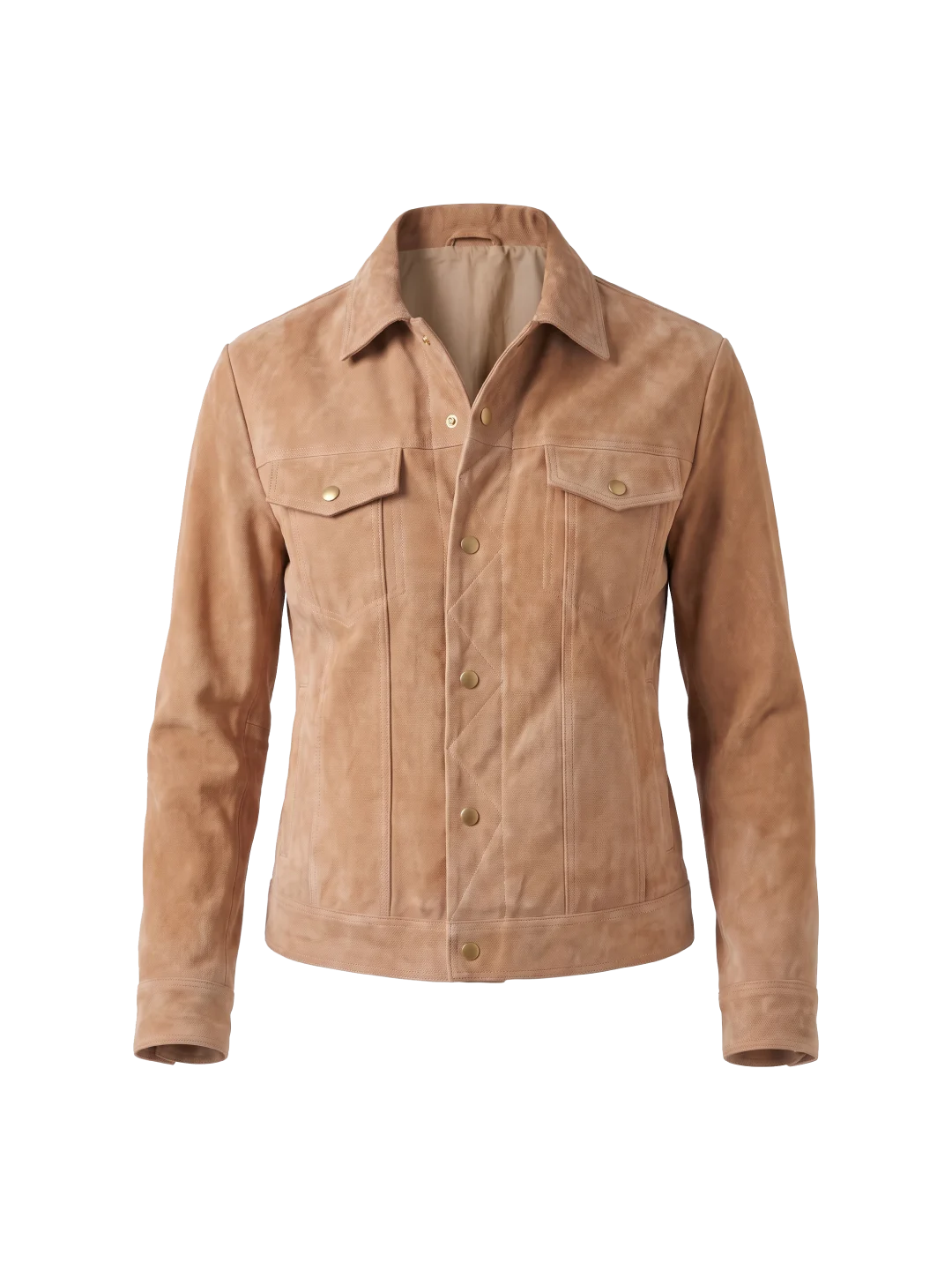 Aspen Goatskin Suede Trucker Jacket (Women’s)