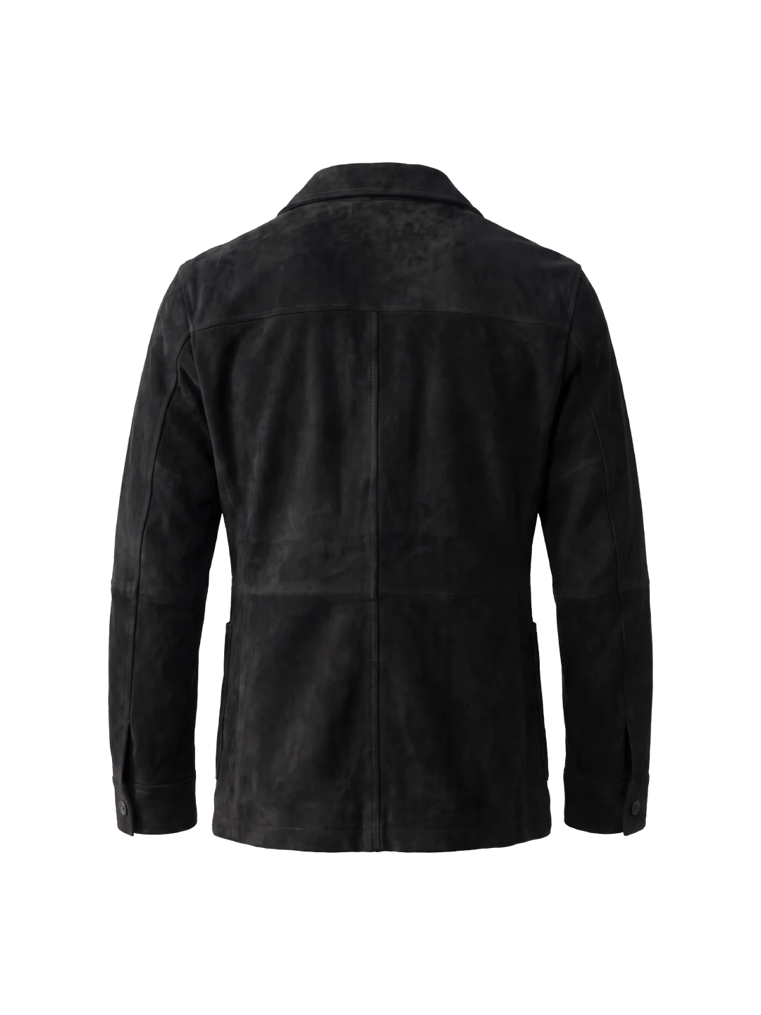 Camden Suede Black Chore Jacket