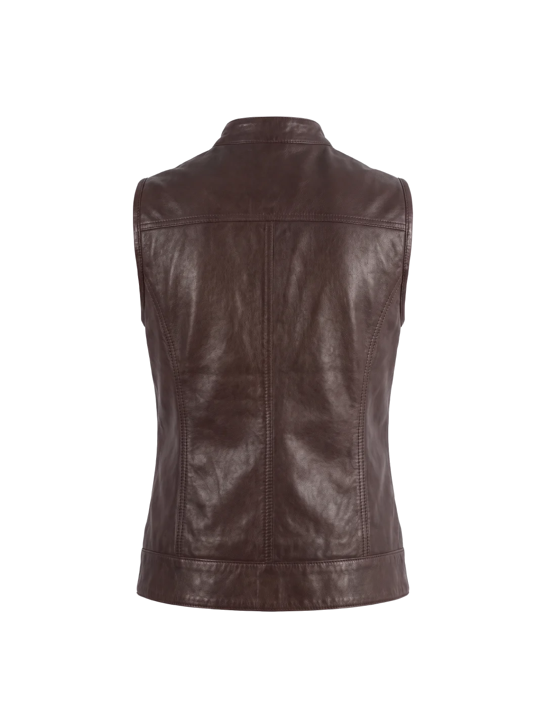Cordova Sheepskin Leather Moto Vest (Women’s)