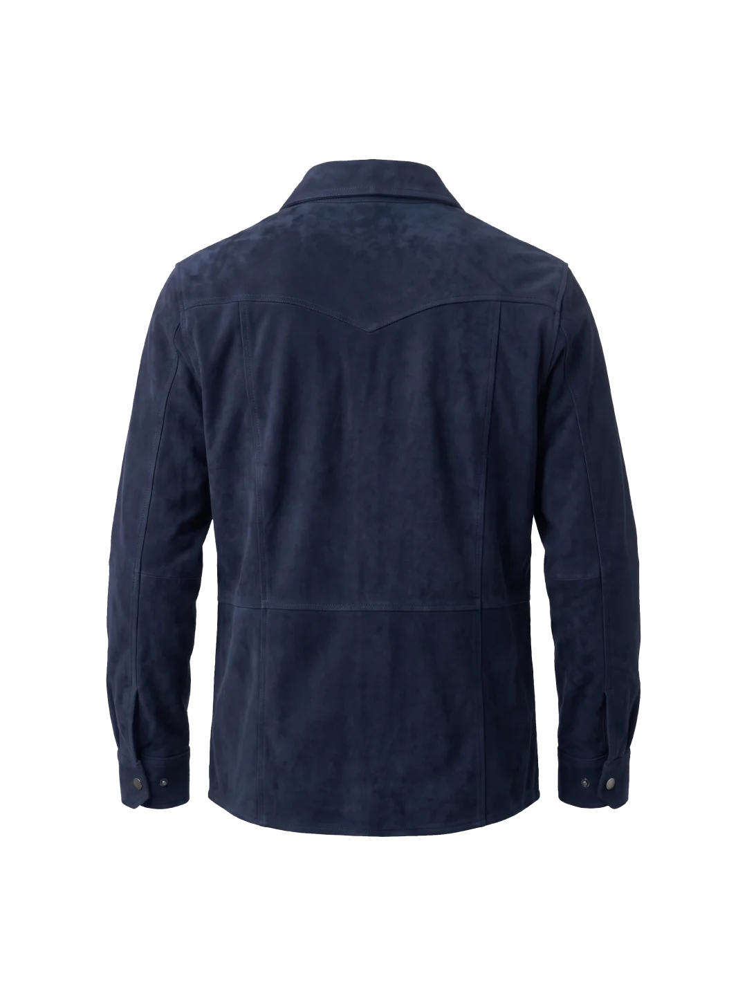 Ridgeline Western Suede Blue Shirt Jacket