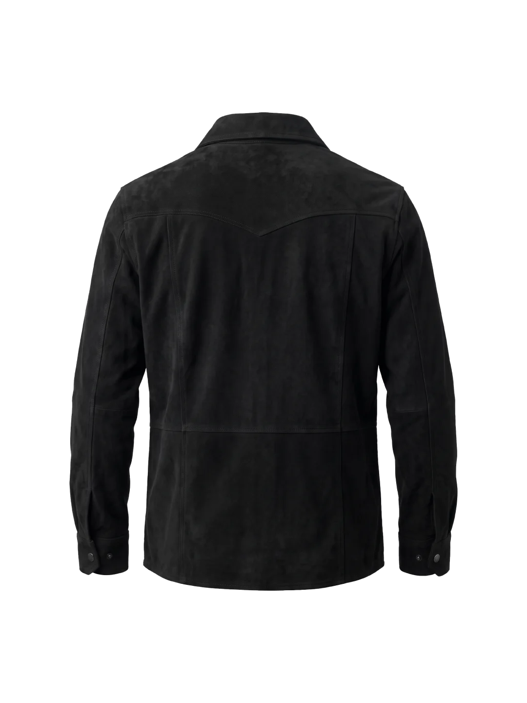 Ridgeline Western Suede Black Shirt Jacket