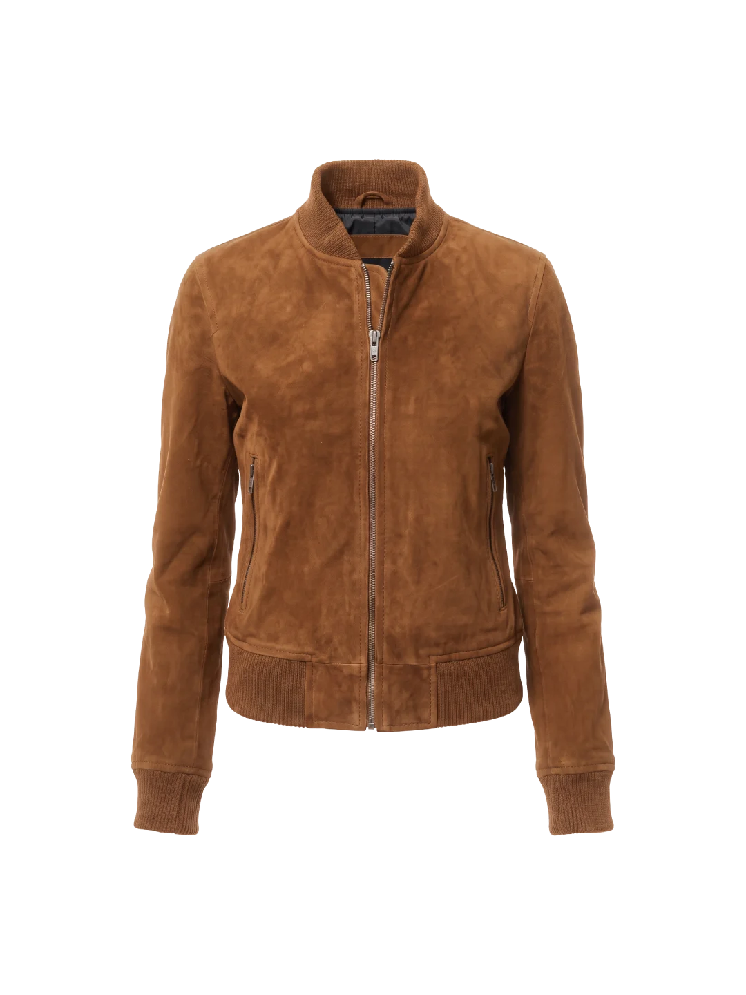 Sahara Goatskin Suede Bomber Jacket (Women’s)