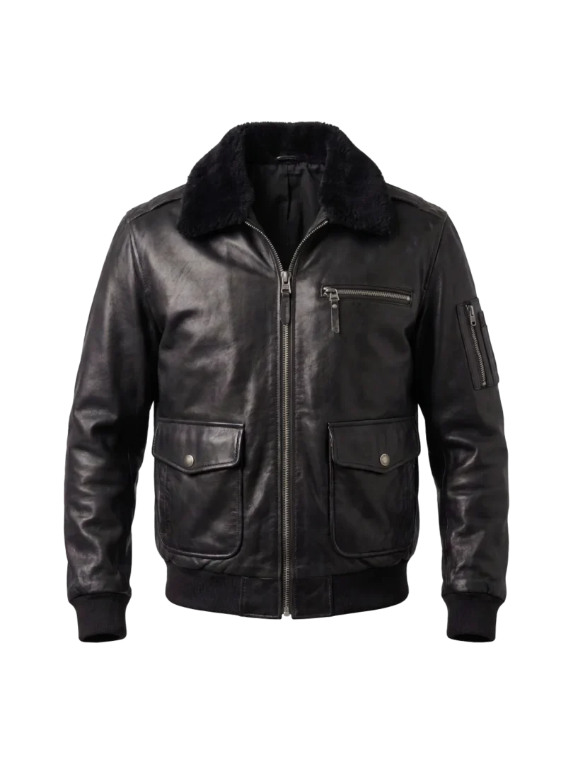 Spirit Heritage Black Bomber Jacket