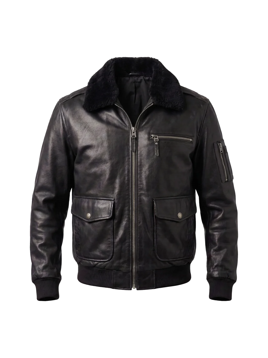 Spirit Heritage Black Bomber Jacket