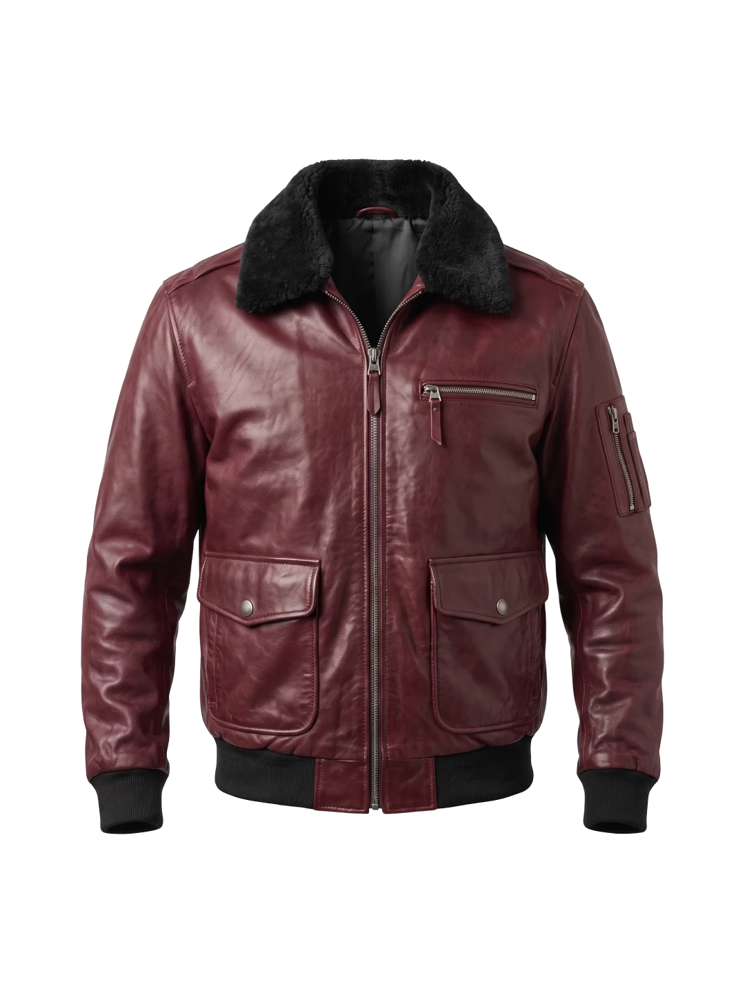 Spirit Heritage Burgundy Bomber Jacket