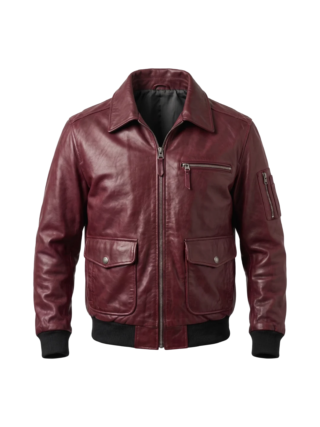 Spirit Heritage Burgundy Bomber Jacket