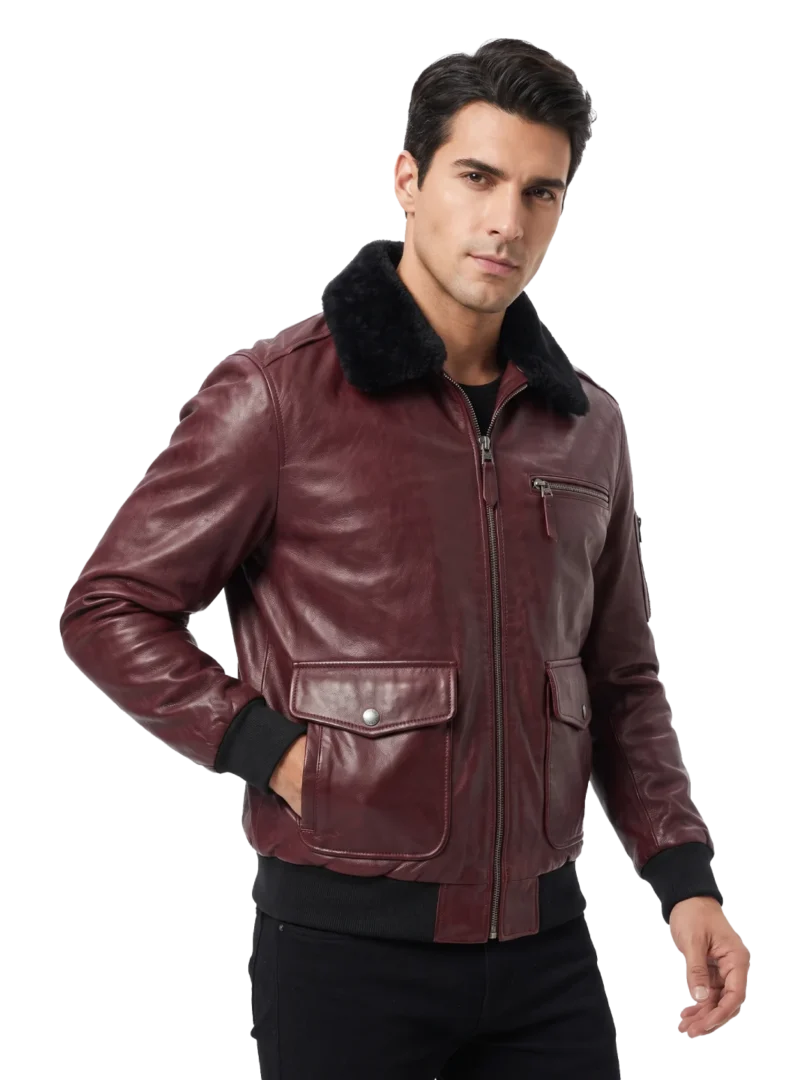 Spirit Heritage Burgundy Bomber Jacket