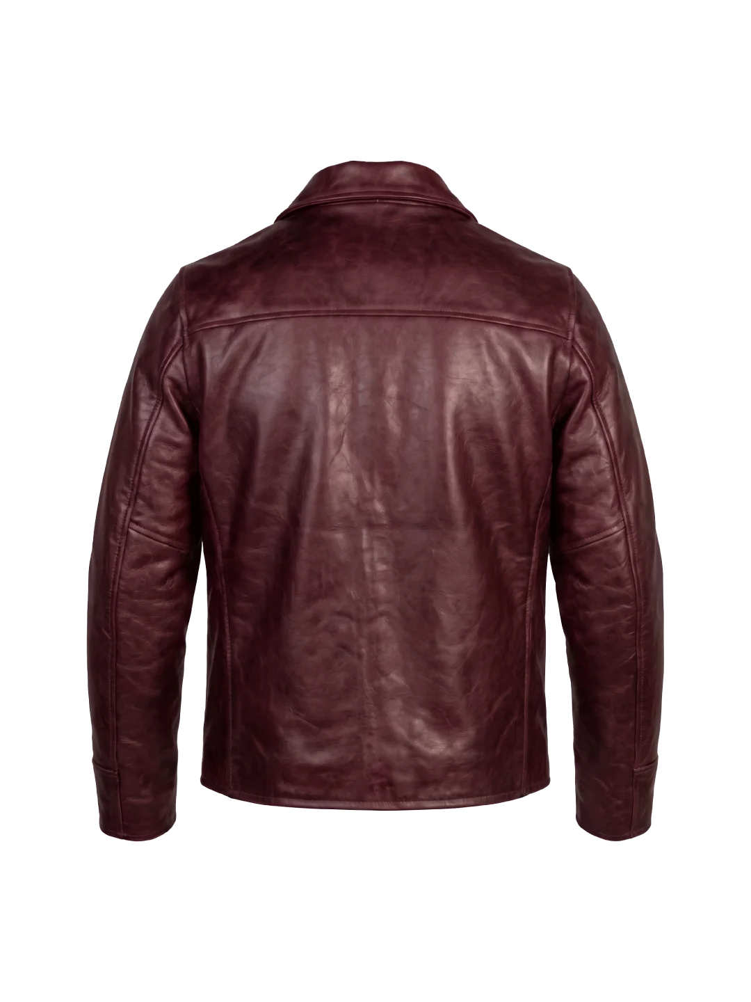 Sundance Vintage Cowhide Burgundy Rider Jacket